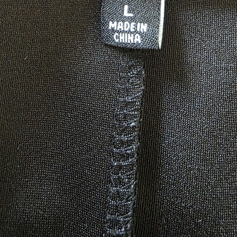 MSK Black Sleeveless Mini Dress with Silver Accents - Picture 4 of 5